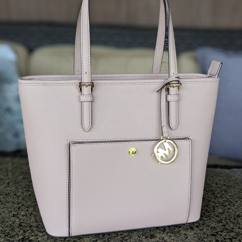 Michael Kors Saffiano Fawn Tote